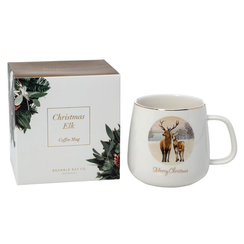 Christmas Elk Mug