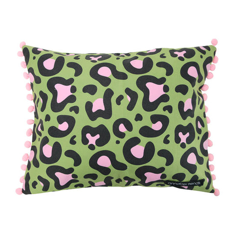 Beach Pillow - Pink Ocelot