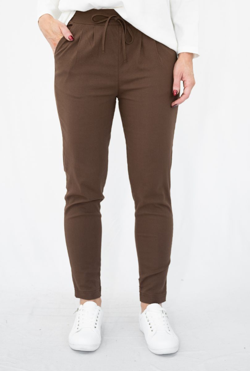 Linen/Rayon Stretch Pant