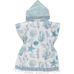 Kids Poncho - Sea Shell