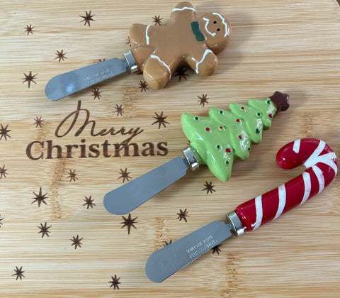 Xmas Tree Cheese Knife