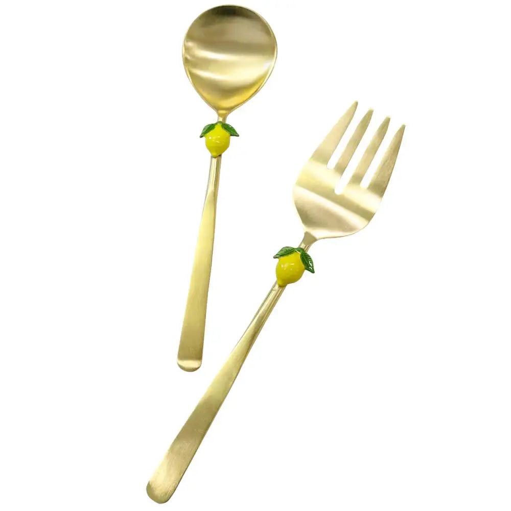 Lemon Salad Servers