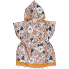 Kids Poncho - Floral