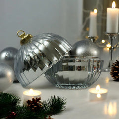 Christmas Bauble Silver - Christmas Day