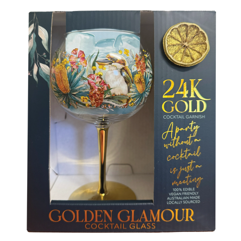 Golden Glamour Glass - Bush Guardian