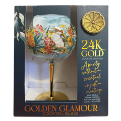 Golden Glamour Glass - Bush Guardian