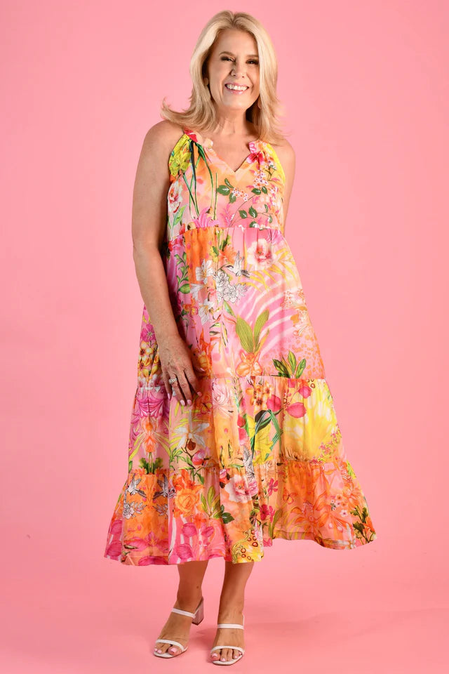 ST. LUCIA MIDI DRESS