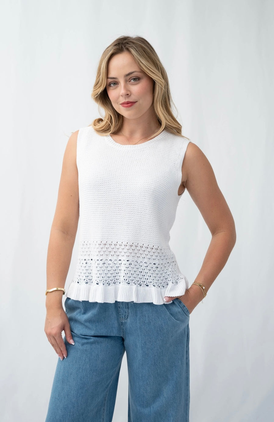 Crochet Sleeveless Knit