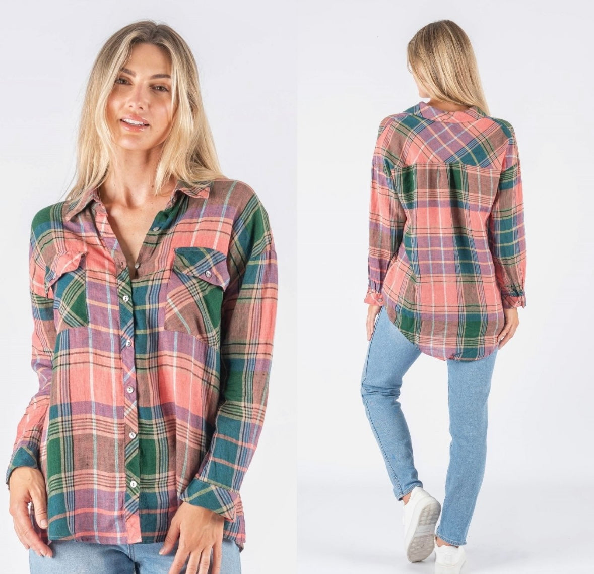 Shayla Checkered Shirt