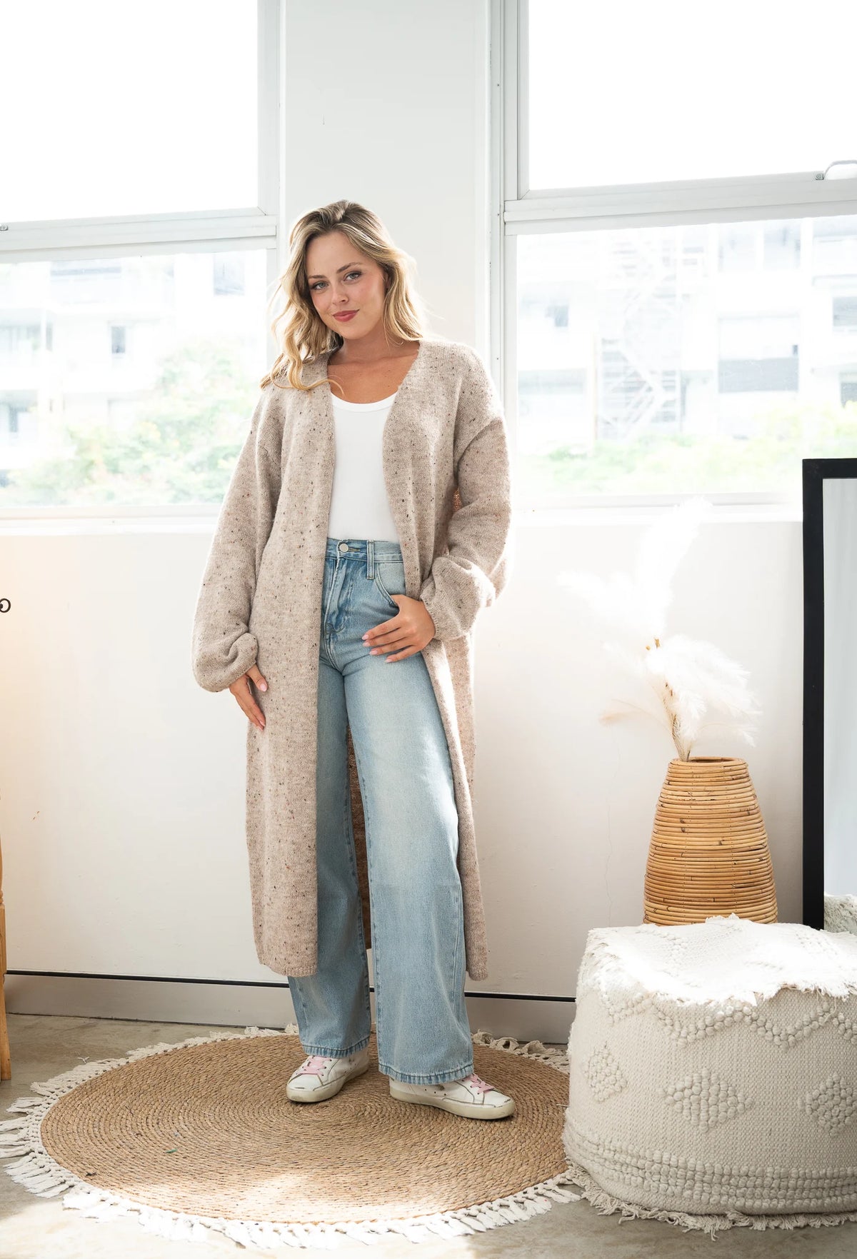 Rainbow Pop Long Cardi