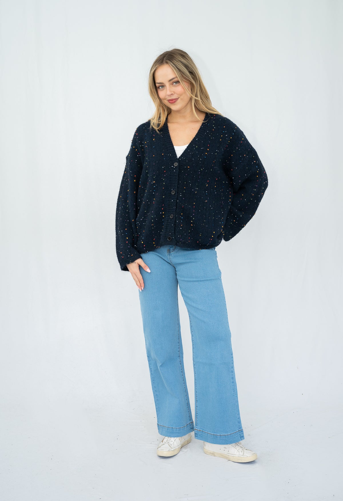 Rainbow Pop Cardi