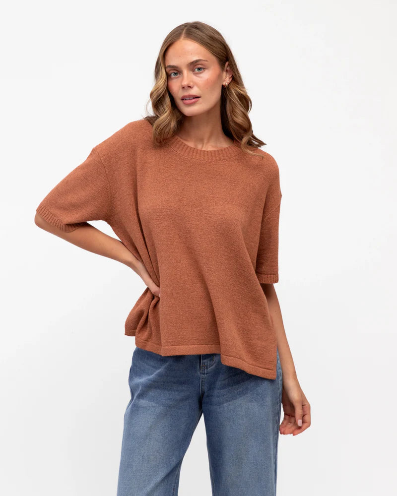 Relaxed Knit Top