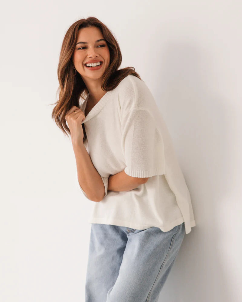 Relaxed Knit Top