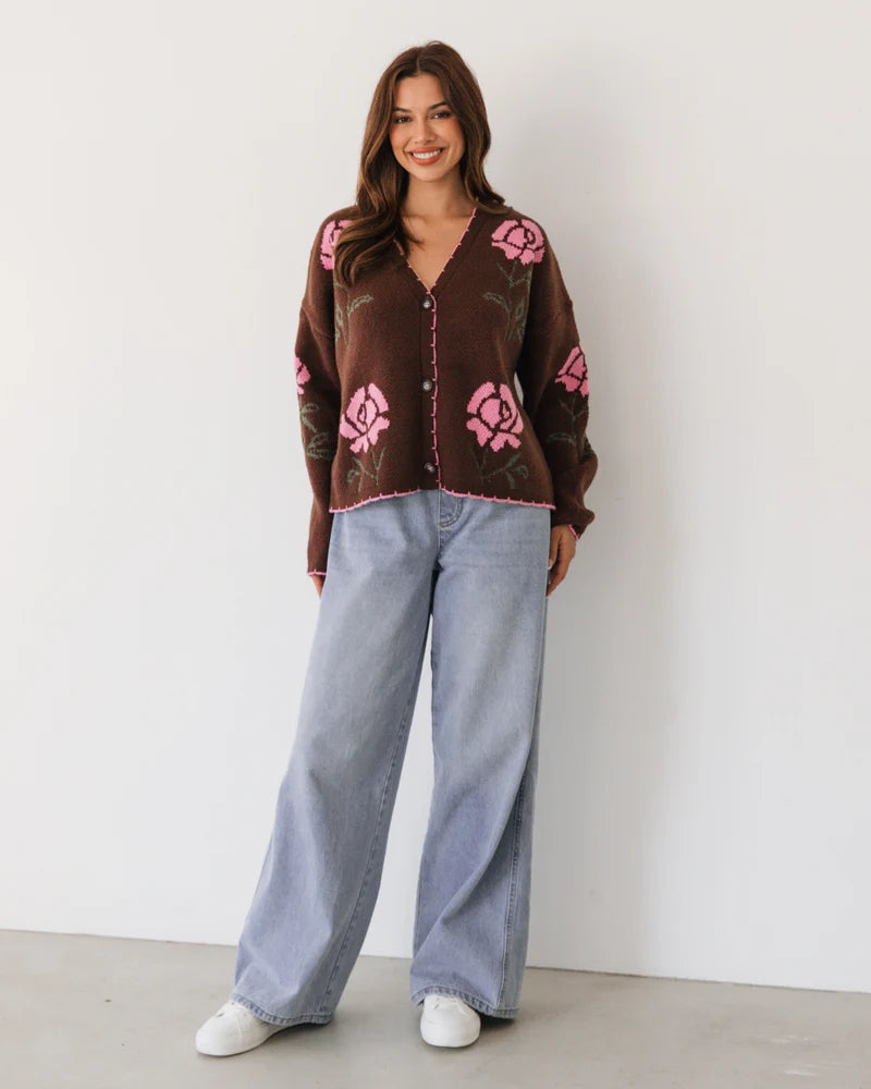 Floral Cardigan