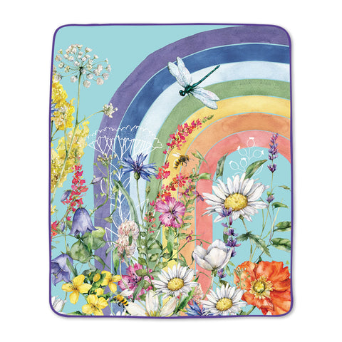 Picnic Rug - Wildflower Rainbow