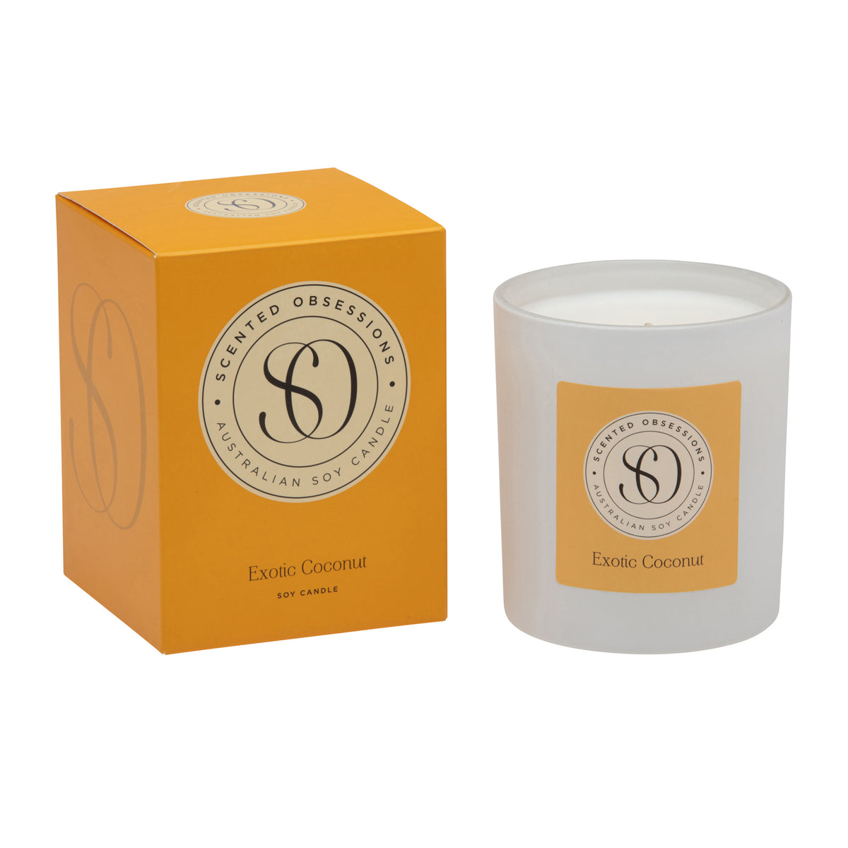 Scented Obsessions Candle - Exotic Coconut