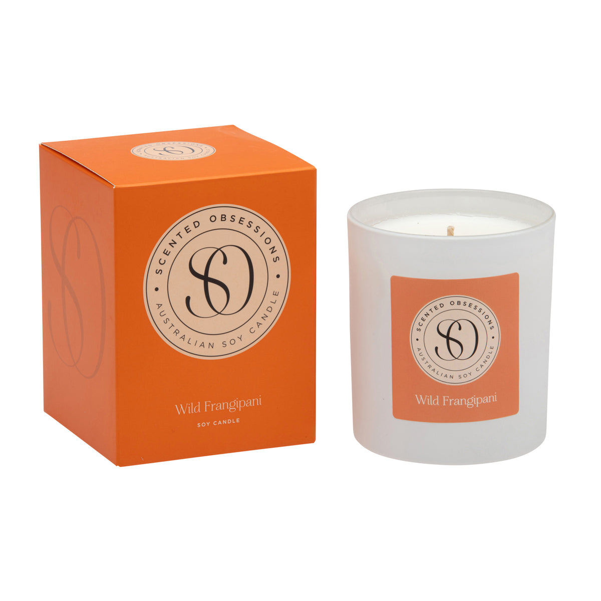 Scented Obsessions Candle - Wild Frangipani