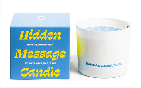 Hidden Message Candle - You Are Awesome