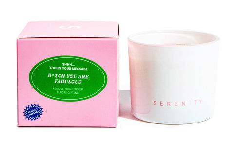 Hidden Message Candle - B*tch You Are Fabulous
