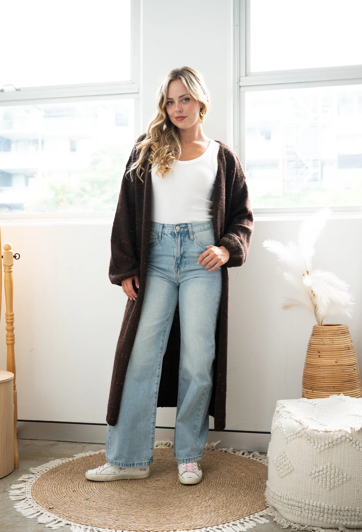 Rainbow Pop Long Cardi