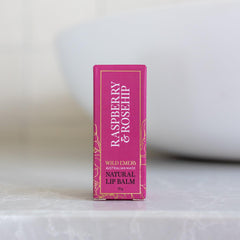 Raspberry & Rosehip Natural Lip Balm