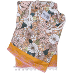 Kids Poncho - Floral