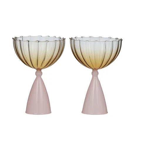 Lille Set of 2 Cocktail Glass