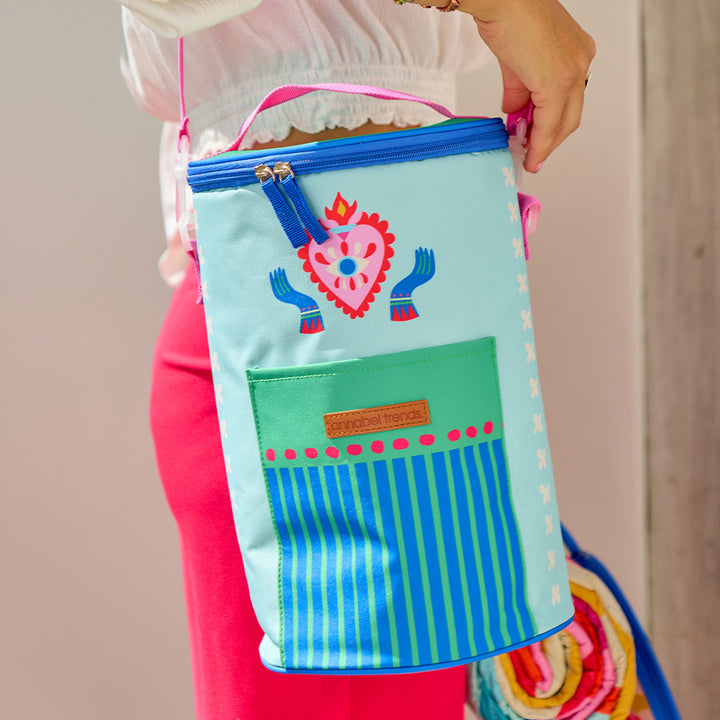 Fiesta Tall Barrel Cooler Bag