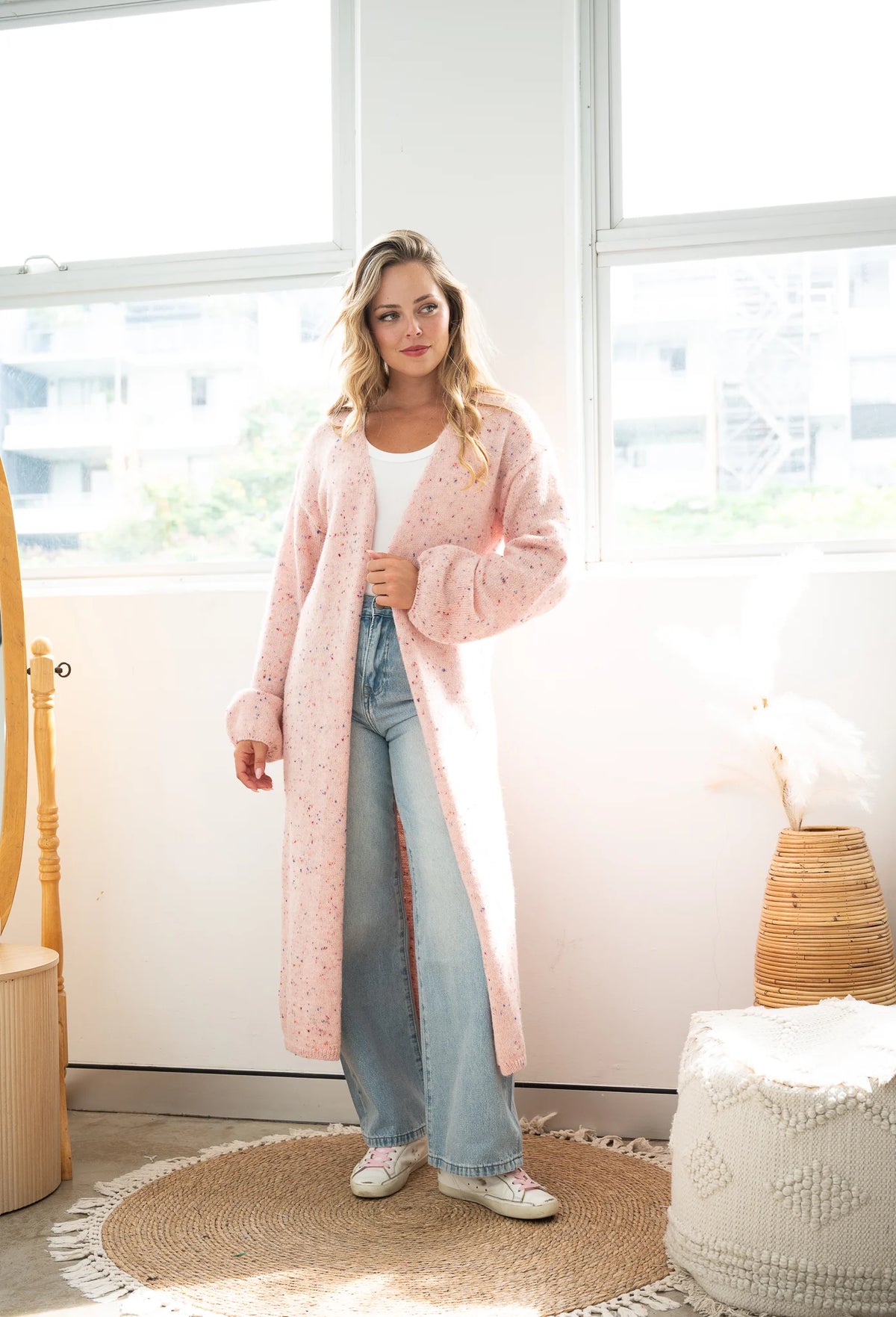 Rainbow Pop Long Cardi