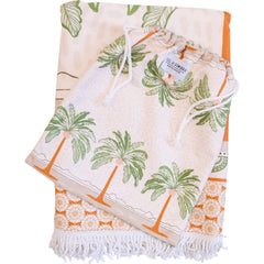 XL Beach Towel Palm Trio