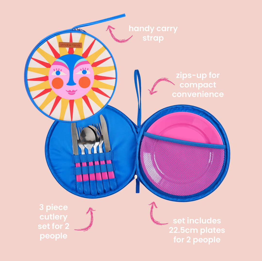 Picnic Round Plate Set