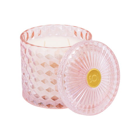 Pink Chiffon Shimmer Candle 15oz