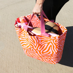 Beach Bliss Swirl Beach Bag