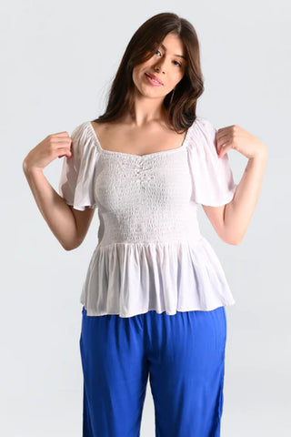Izzy Rouched Top