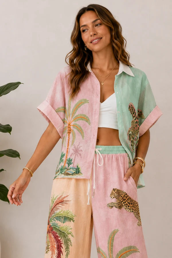 SOLE BUTTON UP SHIRT