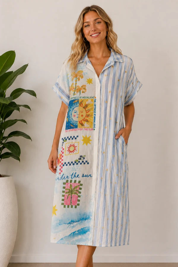 LA BELLA SHIRT DRESS
