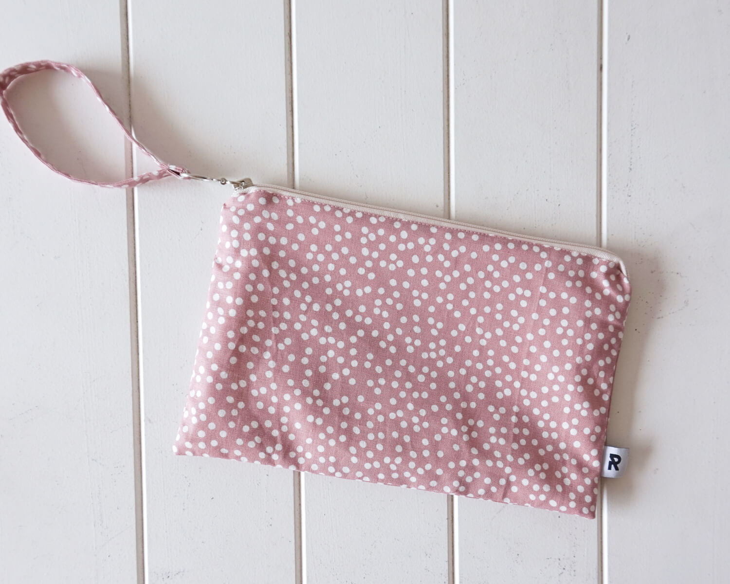 Pink Polka Pouch