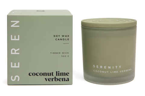 Coconut Lime Verbena Candle 300g