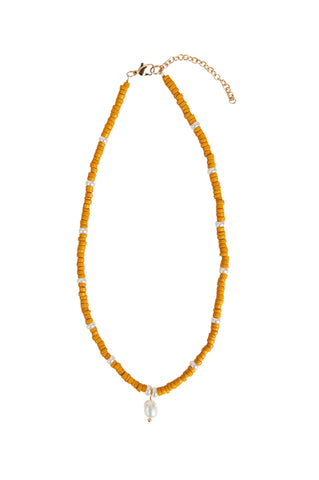 Mimosa Beaded Necklace