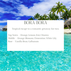 350g Candle - Bora Bora
