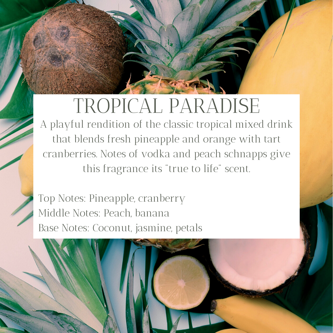 350g Candle - Tropical Paradise